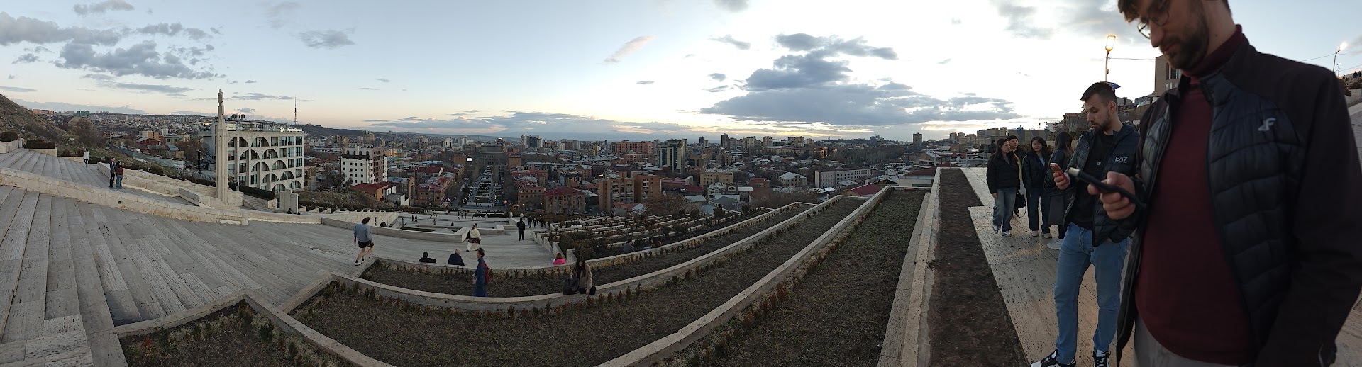 The Cascade stairway in Yerevan