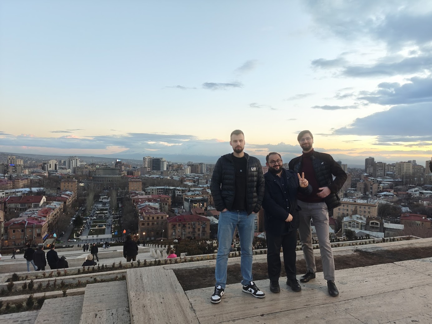 Polish–Armenian partnership team at work.