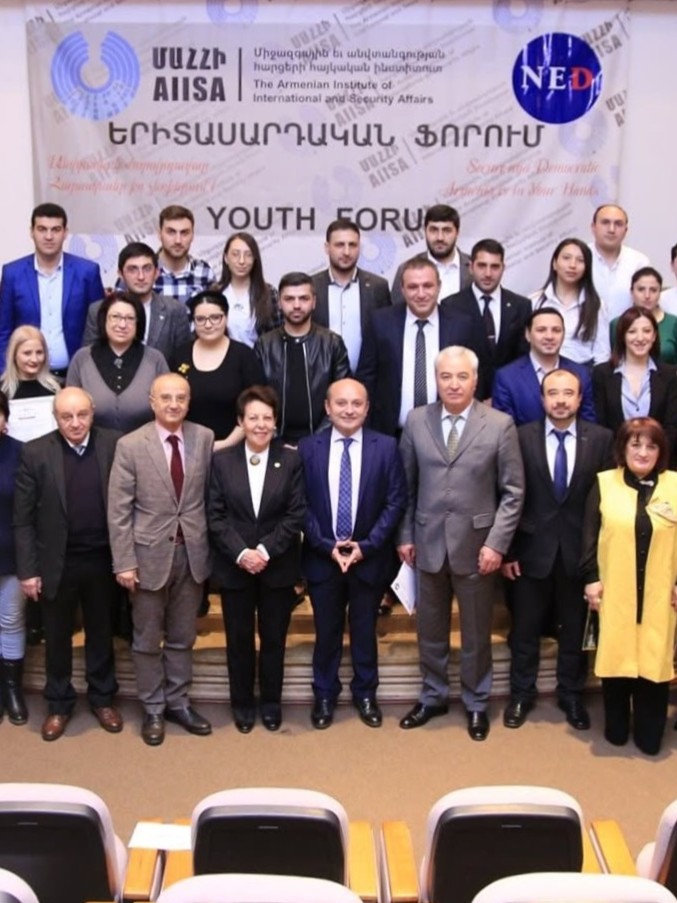 AIISA analytical team in Yerevan