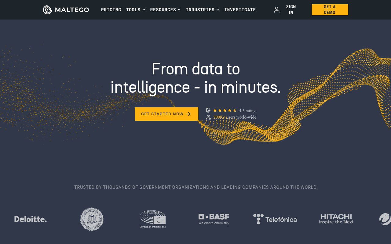 Maltego OSINT investigations platform